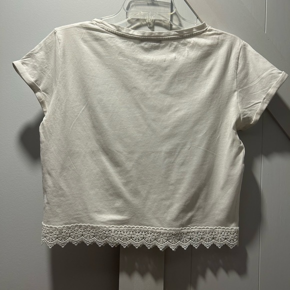 Italian Brand Terranova White T Shirt Size Small - Picture 3 of 3